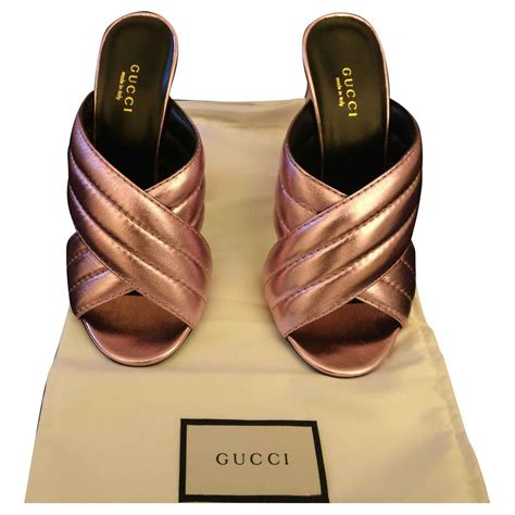 gucci rose mules|gucci mules copy.